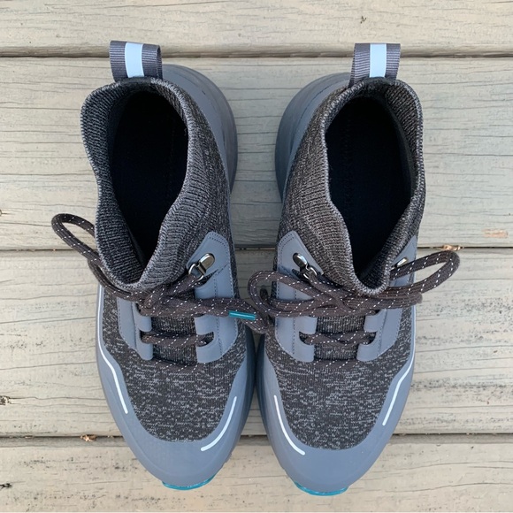 NWOB Vessi Cloudburst High Top Waterproof Shoes in Peak Black size 9 - Picture 8 of 16